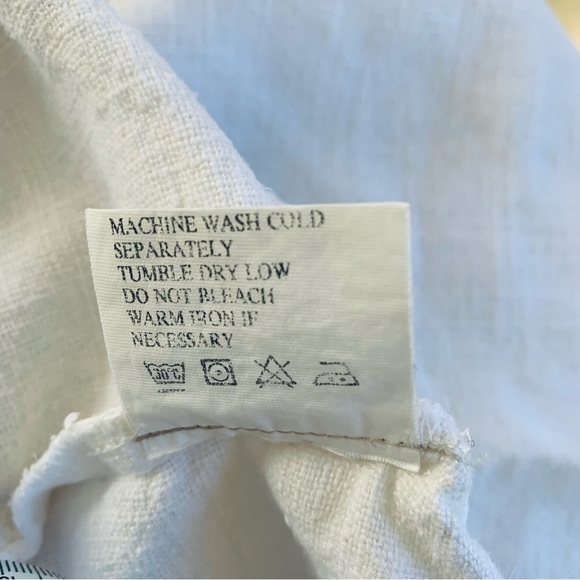 Natural Threads white 100% cotton oversized sport jacket size XL - Picture 10 of 12